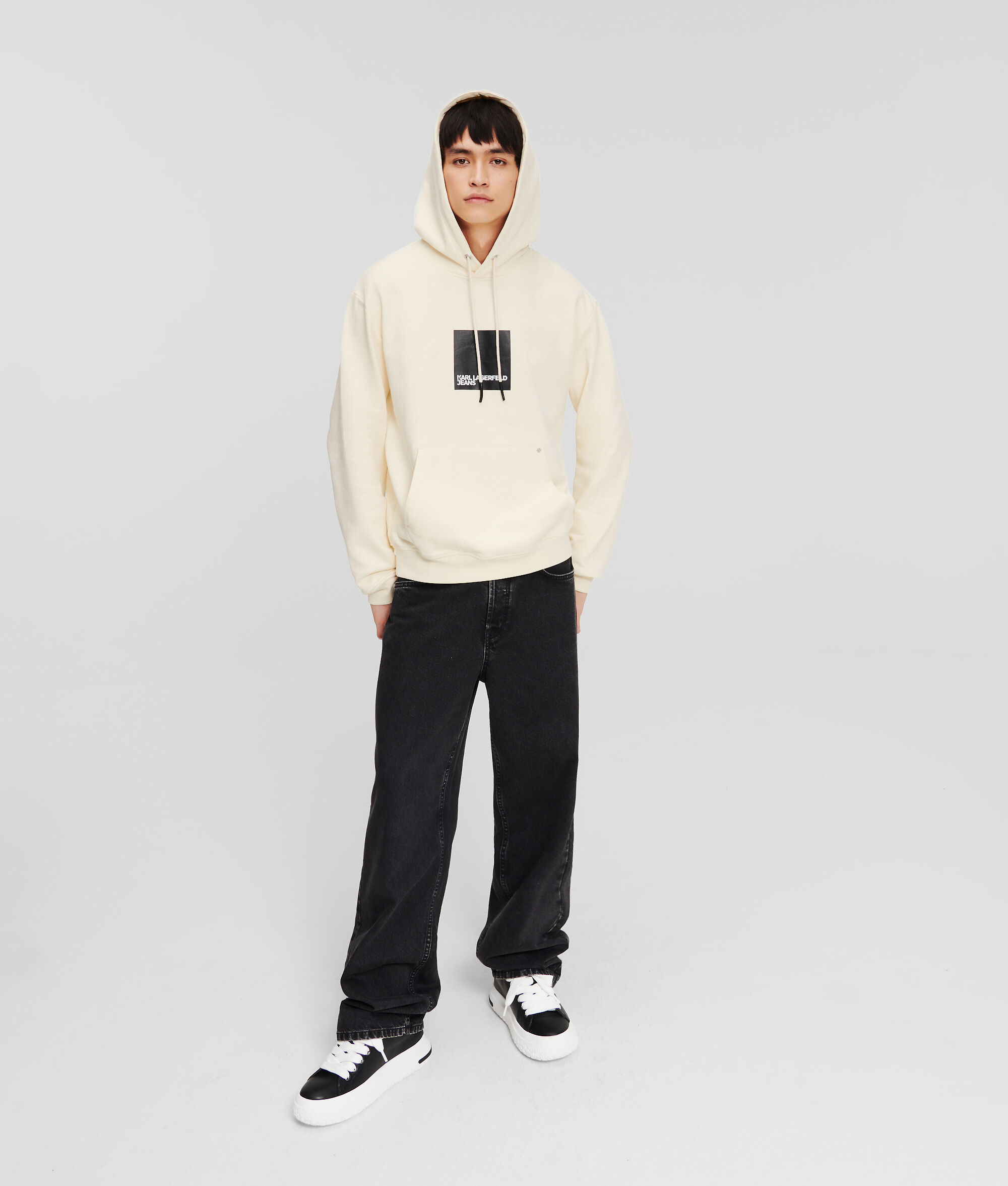 (image for) Elegant KLJ Box Logo Hoodie